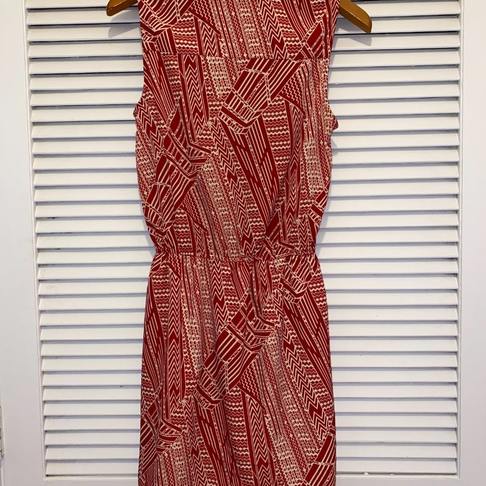 Patterned Work Dress - Picture 2 of 2